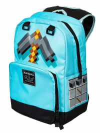 Jinx   Рюкзак Minecraft: Diamond Pickaxe (голубой) превью