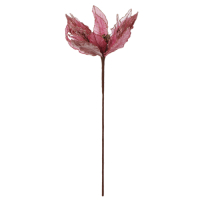 Artborne   Цветок Artborne пуансенттия 40см розовый превью