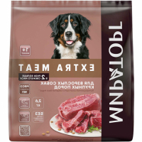 Winner   Корм для собак Winner Extra Meat для крупных пород, говядина Black Angus 2,6 кг превью