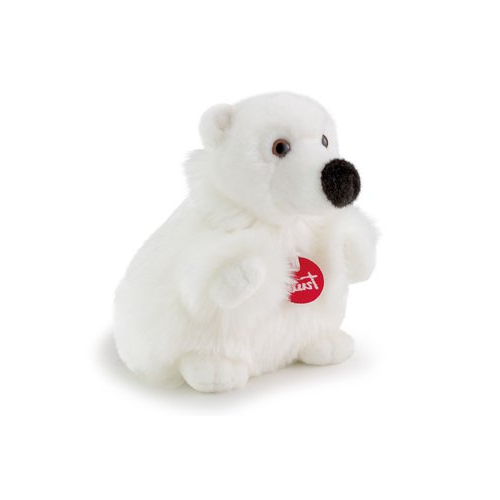    Мягкая игрушка Белый медведь - пушистик, 16 х 20 х 20 см