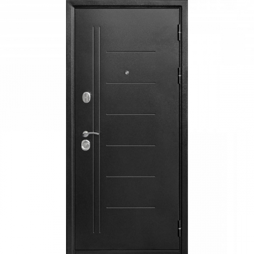 Ferroni   дверь входная 10 см троя серебро лиственница беж царга (860мм) левая 2050х860 левая,