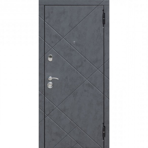 Ferroni   дверь входная 9 см бруклин бетон пепельный (960мм) левая 2050х960 левая,