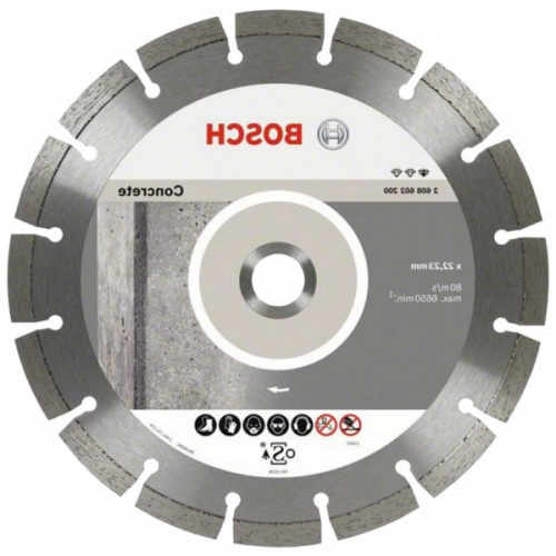 Bosch   круг алмазный d150 бетон bpe bosch 2608602198