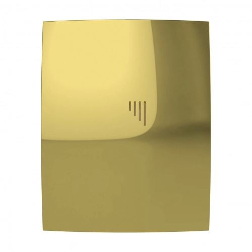 DiCiTi   вентилятор вытяжной осевой накладной 100мм breeze 4c gold, золотой, с обр. клапаном, diciti