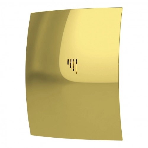 DiCiTi   вентилятор вытяжной осевой накладной 100мм breeze 4c gold, золотой, с обр. клапаном, diciti