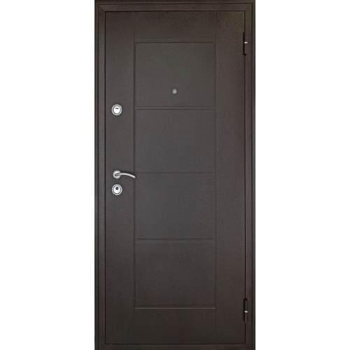 Форпост   дверь входная металлическая квадро 2 м 2050х860 левая, медный антик