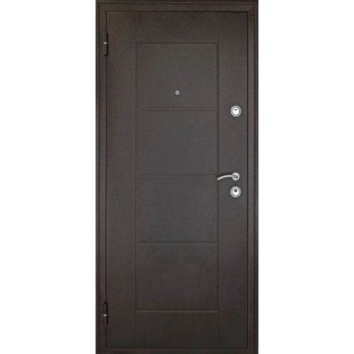 Форпост   дверь входная металлическая квадро 2 м 2050х860 правая, медный антик