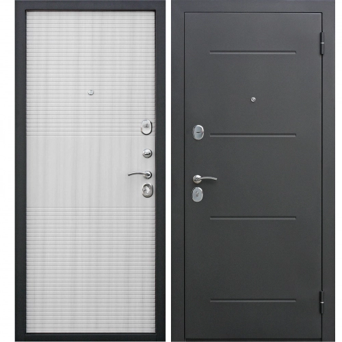 Ferroni   дверь входная 7,5 см гарда муар белый ясень (860мм) левая 2050х860 левая,