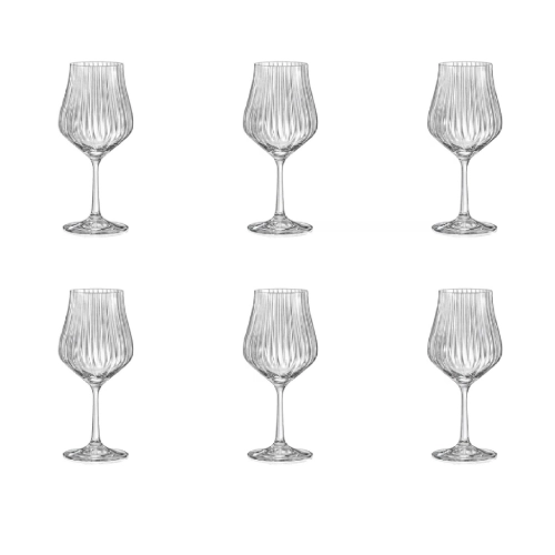 Crystalex   набор бокалов для вина 600мл 6шт tulipa optic crystalex стекло cr600101to