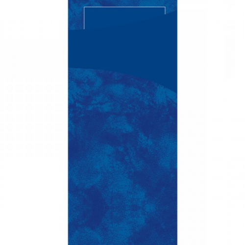 Duni   Конверт для столовых приборов Duni синих 19х8,5 см 100 шт