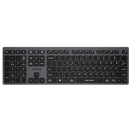A4TECH Клавиатуры Fstyler FBX50C Клавиатура A4TECH Fstyler FBX50C, USB, Bluetooth/Радиоканал, серый [fbx50c grey]