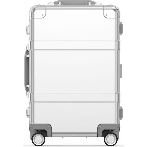 XIAOMI Чемоданы, сумки Metal Luggage Чемодан Xiaomi Ninetygo Metal Luggage, 37.5 х 55 х 21.5 см, 4.2кг, серебристый [100501]