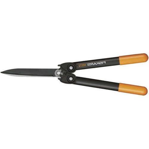 FISKARS Садовые ножницы HS72 Ножницы для живой изгороди Fiskars PowerGear HS72 черный/оранжевый (1000596)