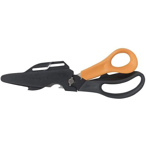 FISKARS Садовые ножницы Cuts+More Ножницы универсальные Fiskars Cuts+More черный/оранжевый (1000809)