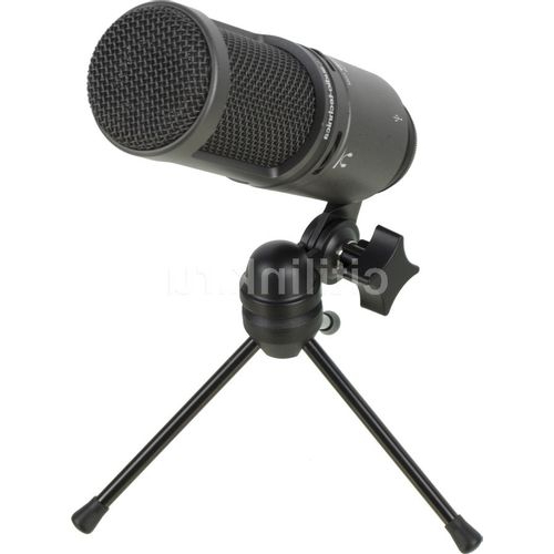 AUDIO-TECHNICA Микрофоны AT2020USB+ Микрофон Audio-Technica AT2020USB+, черный [15117096]