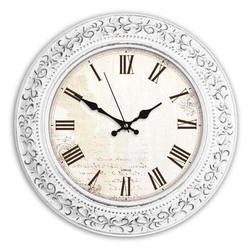 БЮРОКРАТ Настенные часы WallC-R73P Настенные часы Бюрократ WallC-R73P, аналоговые, белый