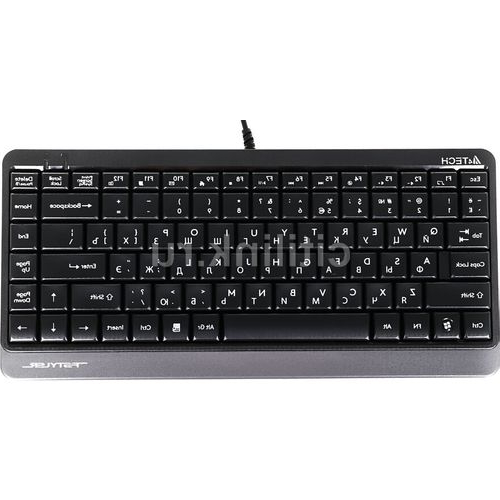 A4TECH Клавиатуры Fstyler FK11 Клавиатура A4TECH Fstyler FK11, USB, черный серый [fk11 usb (grey)]