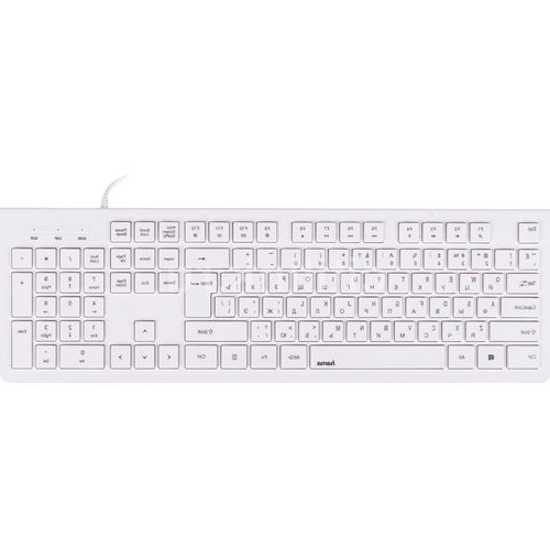 HAMA Клавиатуры KC-200 Клавиатура HAMA KC-200, USB, белый [r1182680]