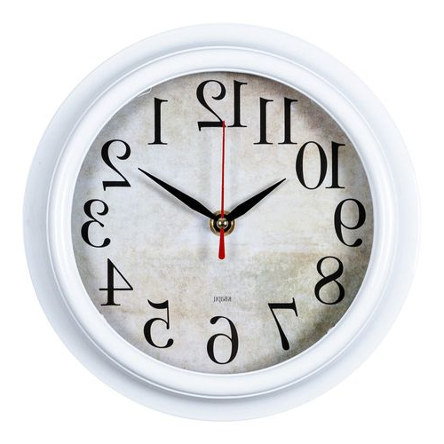БЮРОКРАТ Настенные часы WALLC-R80P Настенные часы Бюрократ WALLC-R80P, аналоговые, белый