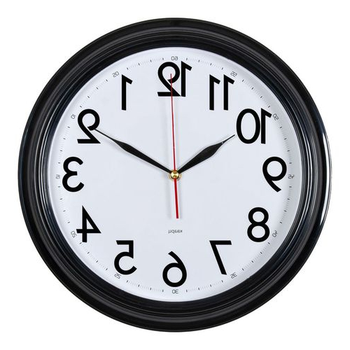 БЮРОКРАТ Настенные часы WALLC-R86P Настенные часы Бюрократ WALLC-R86P, аналоговые, черный
