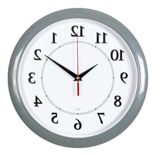 БЮРОКРАТ Настенные часы WALLC-R89P Настенные часы Бюрократ WALLC-R89P, аналоговые, серый