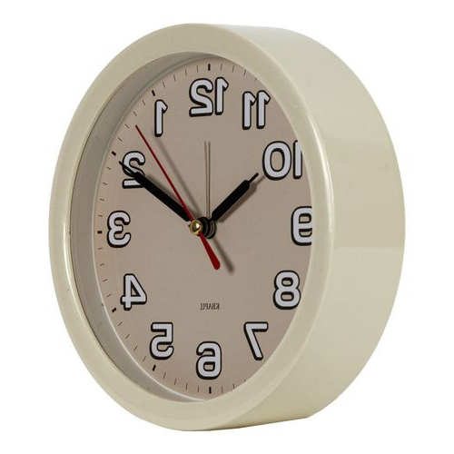 БЮРОКРАТ Настенные часы Alarm-R15P Настенные часы Бюрократ Alarm-R15P, аналоговые, бежевый