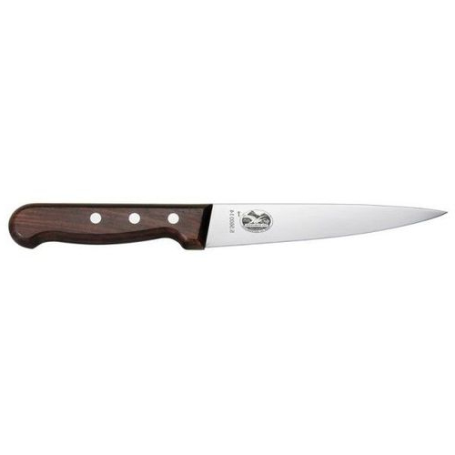 VICTORINOX Ножи кухонные 5.5600.14 Нож кухонный Victorinox Swiss Classic 5.5600.14, универсальный, 140мм, заточка прямая, стальной, коричневый