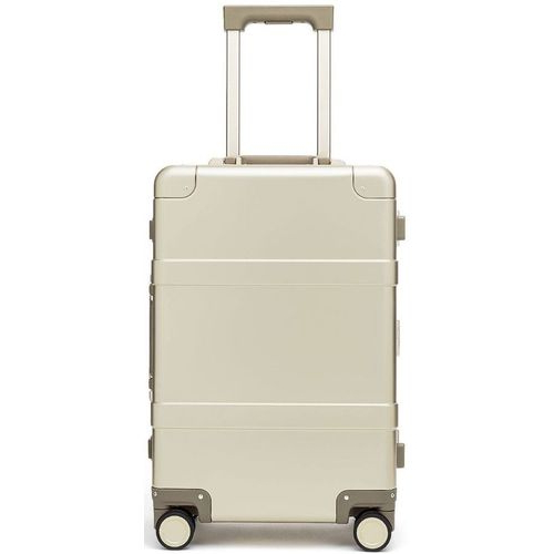 XIAOMI Чемоданы, сумки Metal Luggage Чемодан Xiaomi Ninetygo Metal Luggage, 37.5 х 55 х 21.5 см, 4.2кг, золотистый [100502]