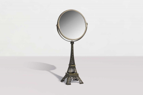 BERKRAFT Зеркало косметическое двустороннее Paris 