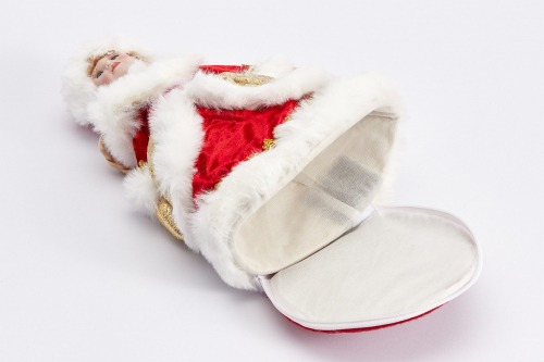 Hoff Декоративное изделие с ёмкостью для подарков Снегурочка 