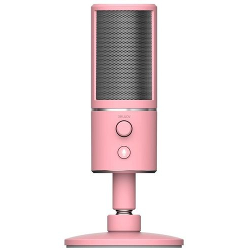 RAZER Микрофоны Seiren X Quartz Микрофон Razer Seiren X Quartz, розовый [rz19-02290300-r3m1]
