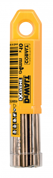 DEWALT  DT4924-QZ/1 Сверло DEWALT DT4924, по металлу, 1 шт. COBALT 5%, (4 x 75 x 43)