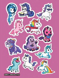 StickersOne   Стикерпак Unicorns превью