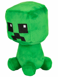 Jinx   Мягкая игрушка Minecraft Dungeons: Mini Crafter Creeper Крипер (12 см) превью