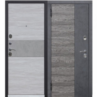 Ferroni   дверь входная 9,5 см орландо дуб винтаж белый (960мм) правая 2.05х0.96 правая, превью