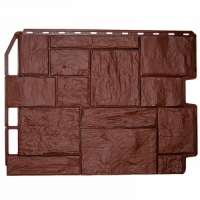 Fineber   фасадная панель дачный, туф, цвет коричневый, 0.8 х 0.6 м превью