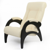 Комфорт   кресло для отдыха ми модель 41 венге б/л (каркас венге б/л, обивка dundi 112) превью