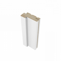 BELWOODDOORS   коробочный брус фигурный,эмаль 2070х74х34мм для дверных полотен "твинвуд 1", "твинвуд 2" белый превью