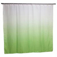 Swensa   штора для ванной комнаты 180х180см gradient зеленый, полиэстер превью