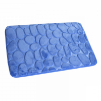 Aquarius   коврик для ванной 40х60см "камушки 3d" aquarius синий 59 487 превью