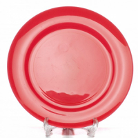 SparkPlast   набор тарелок sparkplast пластик 3шт d200мм красный is10302 превью