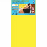 Солид   подложка-гармошка, 2мм, желтая, 1,05х0,5м./уп.10,5кв.м. превью
