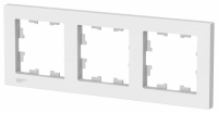Schneider Electric   рамка (белая, трехместная, универсальная) se atlasdesign, atn000103 превью