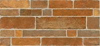Intercerama   плитка настенная brick красно-коричневый 50*23 235050022 /62,10/ превью