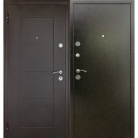Форпост   дверь входная металлическая квадро 2 м 2050х860 правая, медный антик превью