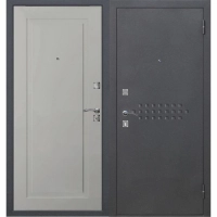 Ferroni   дверь входная dominanta муар ясень серый эмаль 2050х960 левая превью