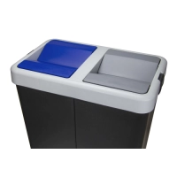 IDEA   контейнер для мусора 70л idea м двойной 2484 превью