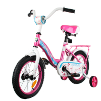 Slider Dream  298-047 Велосипед 2-х колес. Slider Dream, D 20", с доп. кол., цв. розов/белый, в/к 108*18*54 см, IT106123 превью