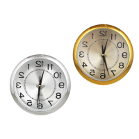 LADECOR  581-506 Часы настенные, пластик, 26см, плавный ход, 1xAA, "Хром" превью