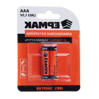 ЕРМАК  634-003 ЕРМАК Батарейки 2шт, тип AAA, "Alkaline" щелочная, BL превью